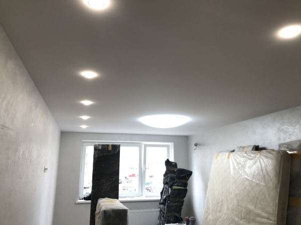 Пример тканевого потолка DESCOR 33 м²