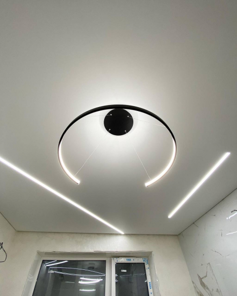 Дизайн матового натяжного потолка